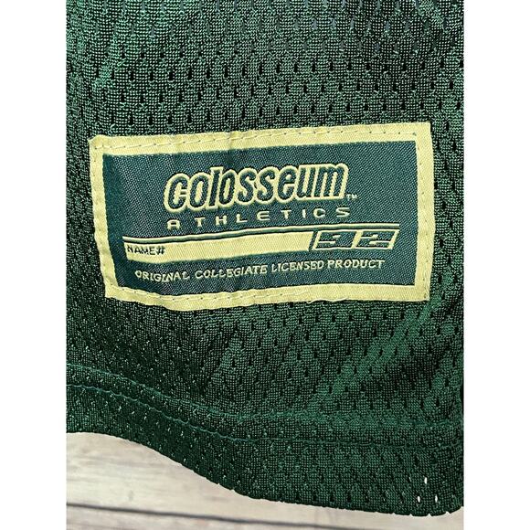 USF Bulls Football Jersey – #8 – Green & Gold – Colosseum Athletics Youth Medium - Picture 7 of 9